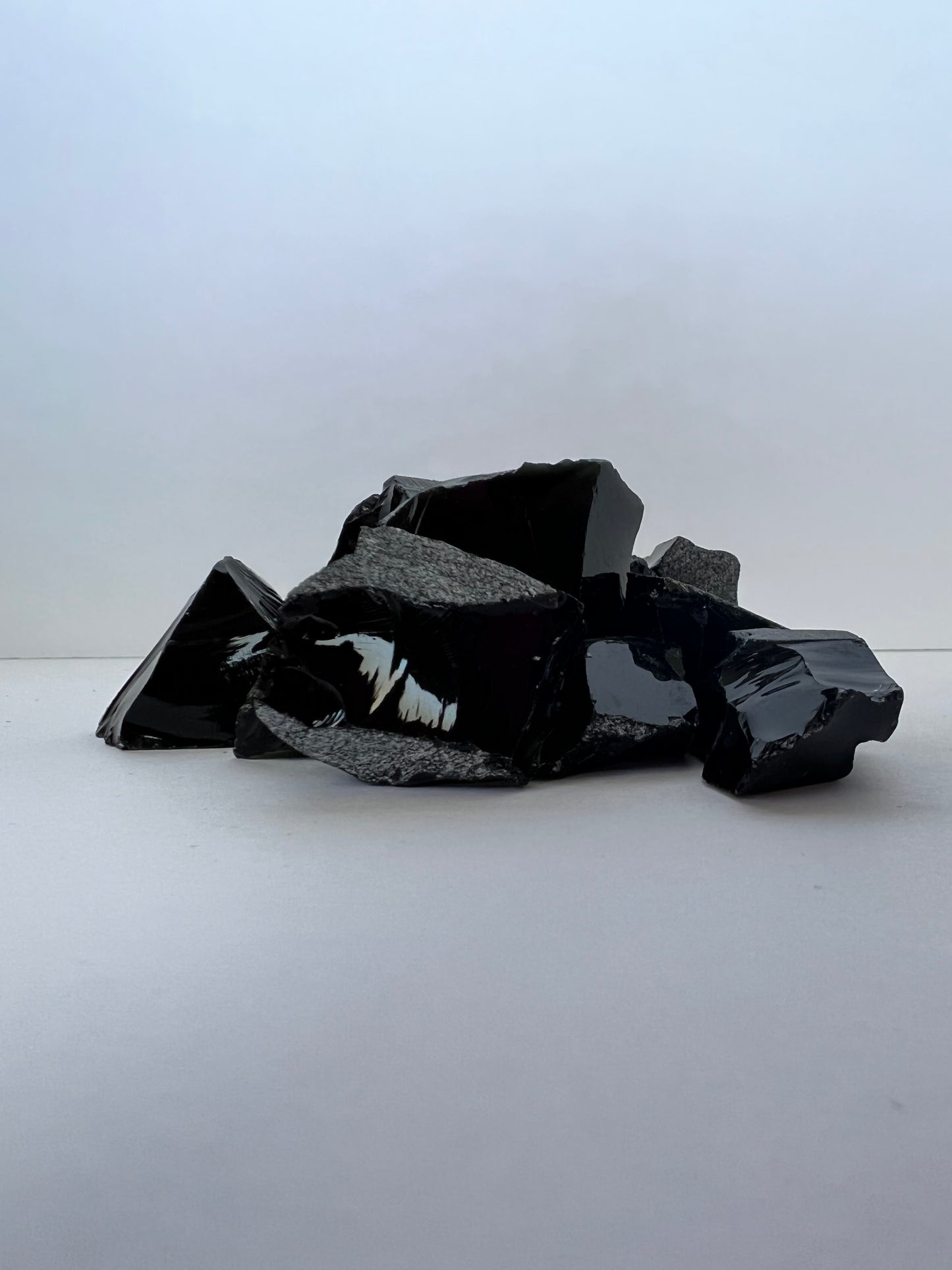 Black Obsidian Stones